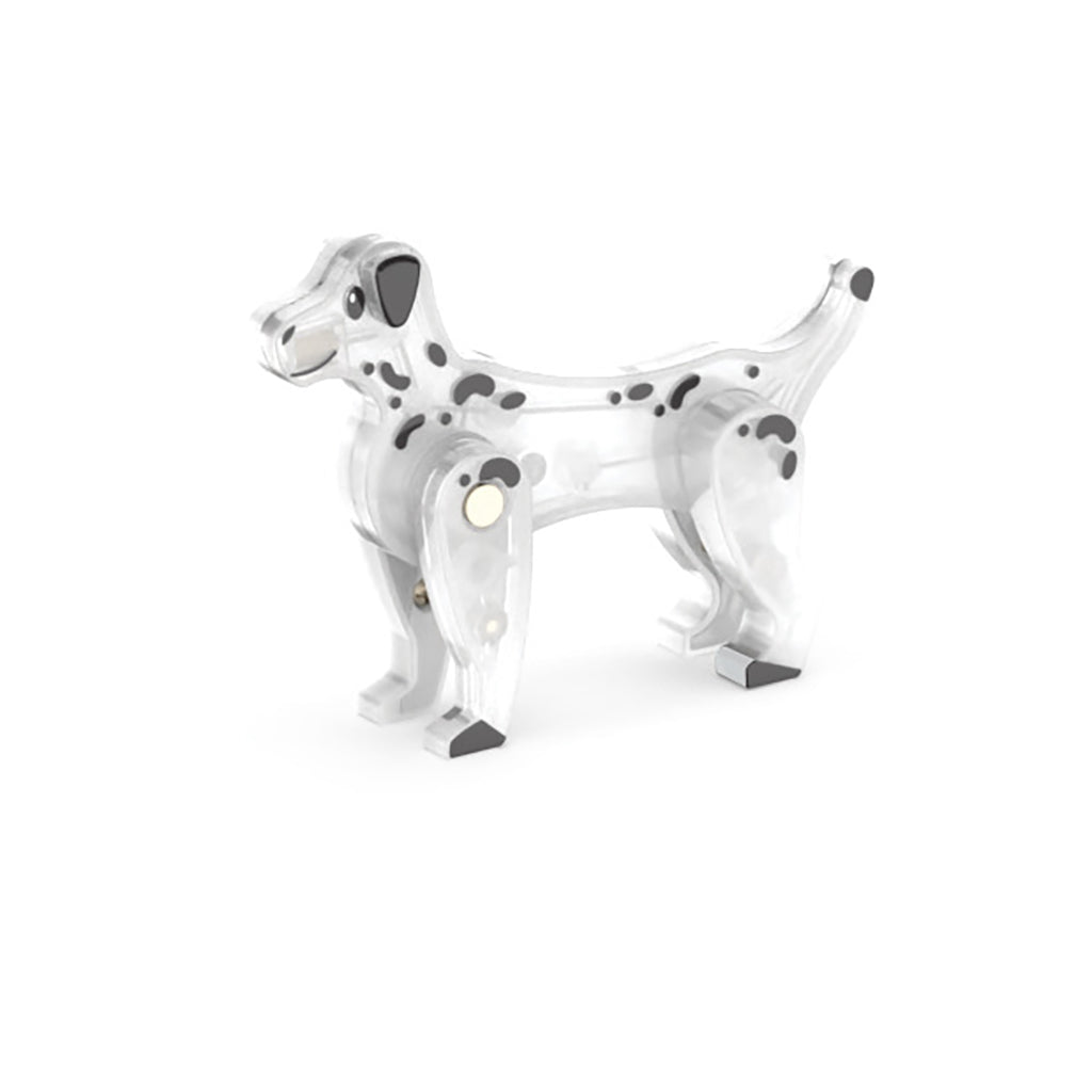 Magna-Tiles Magnetisk byggesæt, Brandstation med lys og lyd - 50 dele