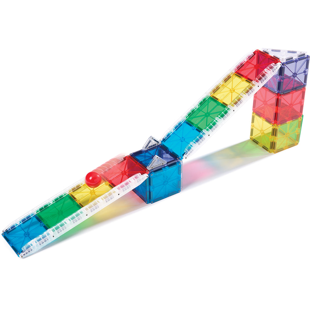 Magna-Tiles Magnetisk byggesæt, Kuglebane - 33 dele