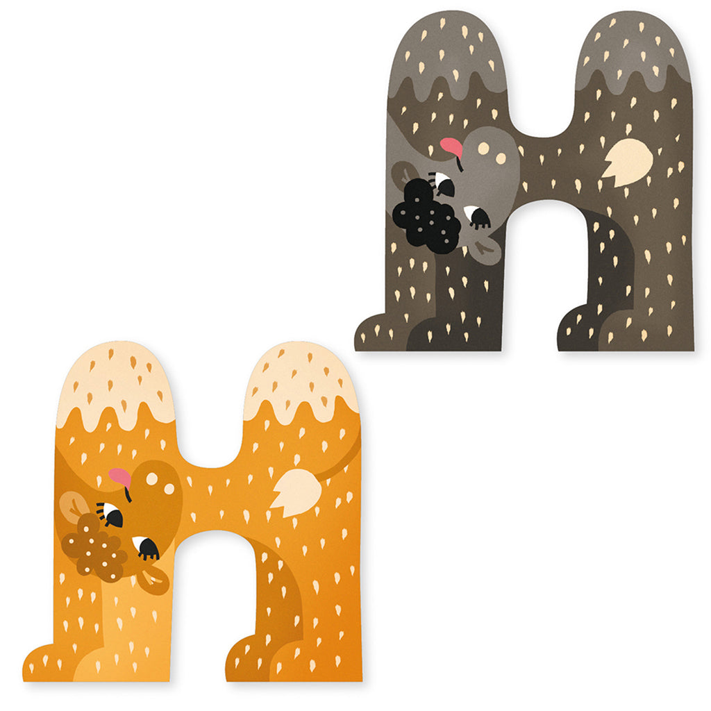 Vilac dyrebogstaver, Michelle Carlslund design - A-Å