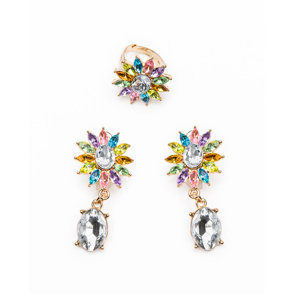 Great Pretenders, smykkesæt - Vitoria ring & øreringe