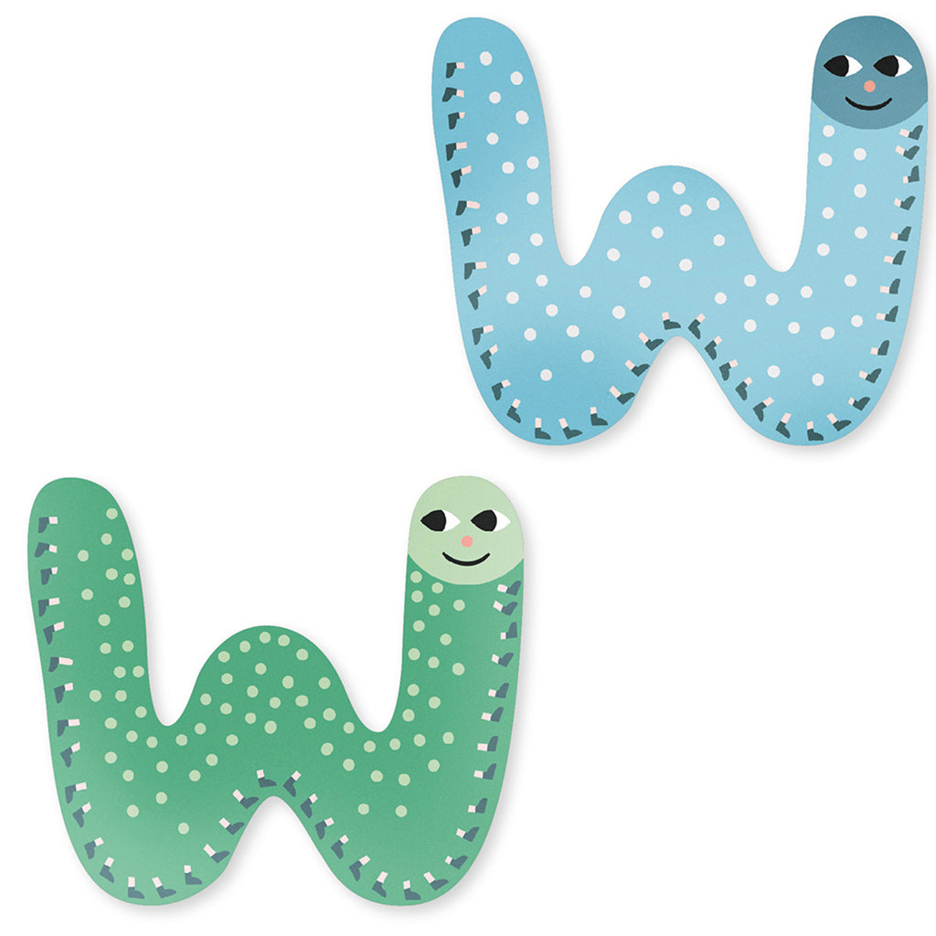 Vilac dyrebogstaver, Michelle Carlslund design - A-Å