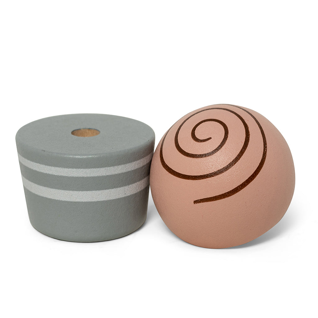 Mamamemo Legemad i træ, Cupcakes på kagefad