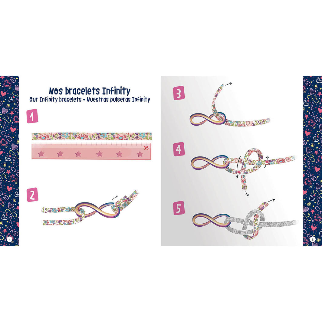 Auzou Jewellery Factory,Brasilianske og venskabsarmbånd - Stort sæt