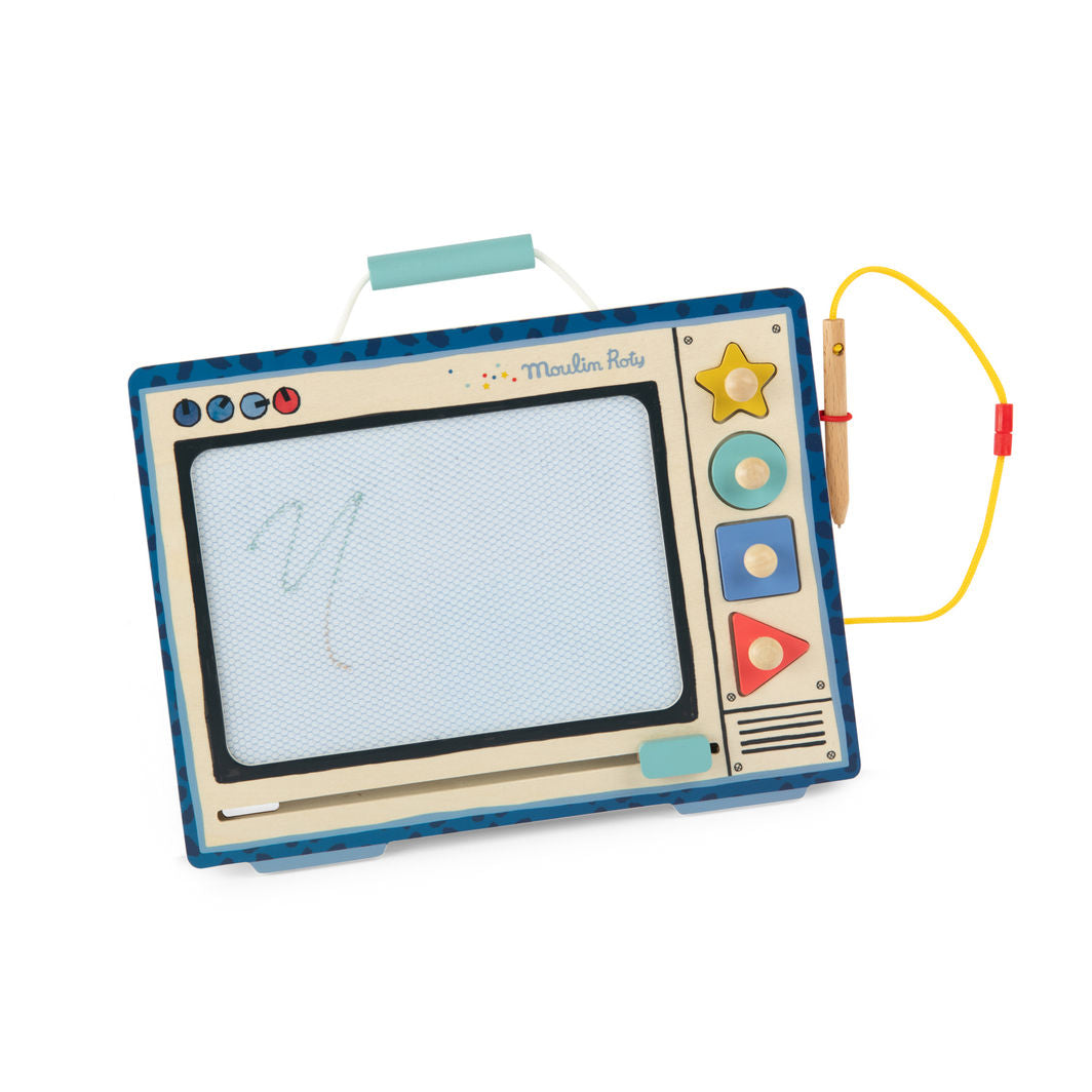 Moulin Roty Magnetisk tegnetavle, Puce & Pilou