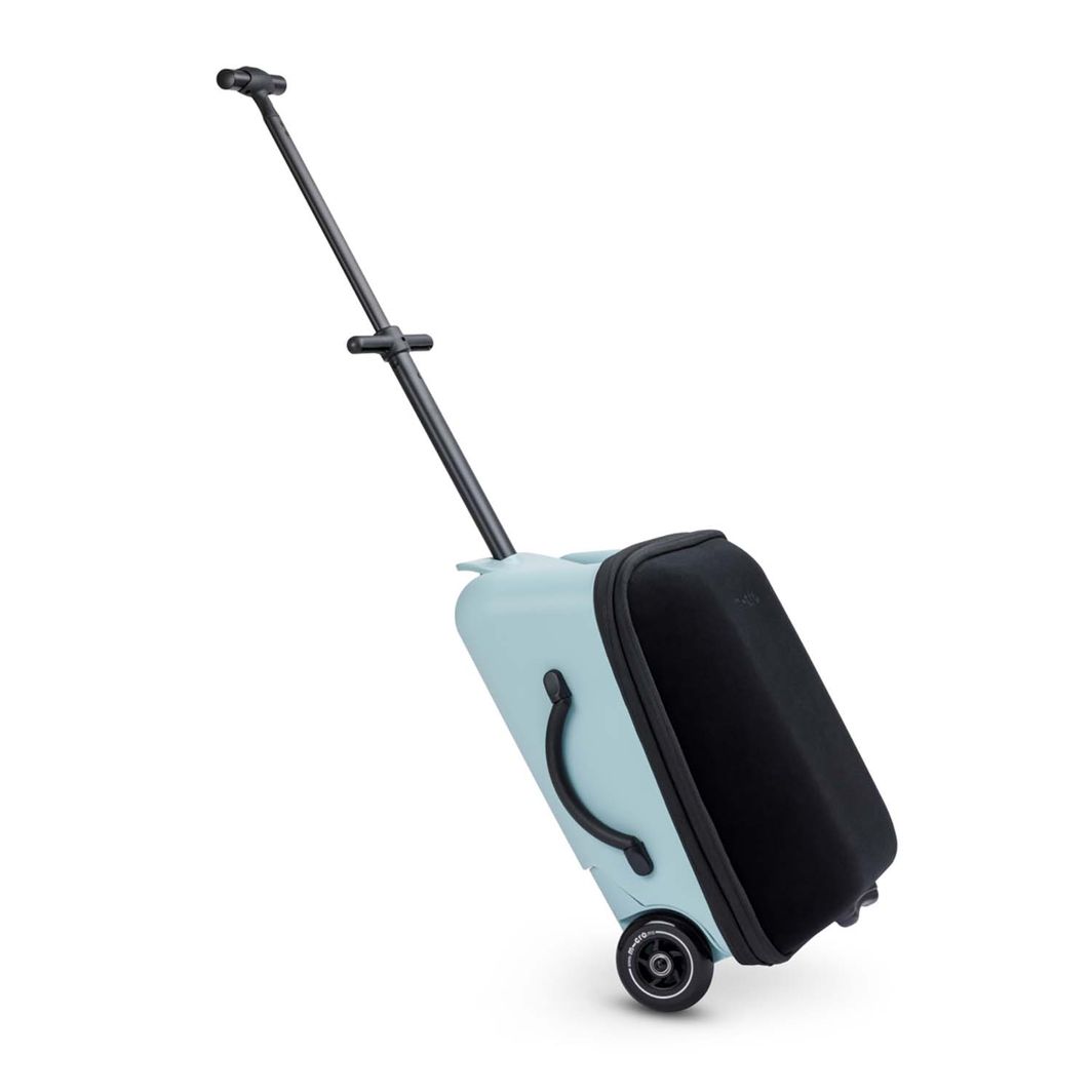 Micro Trolley Eazy Ride-On, kuffert børn kan sidde på - Frosty Blue