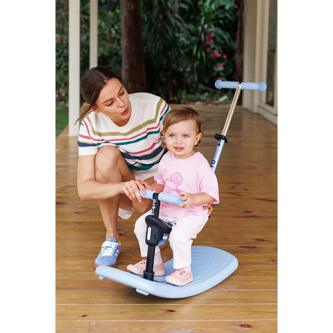 Micro løbehjul, Mini Deluxe LED, Rock & Go - Dusty Rose