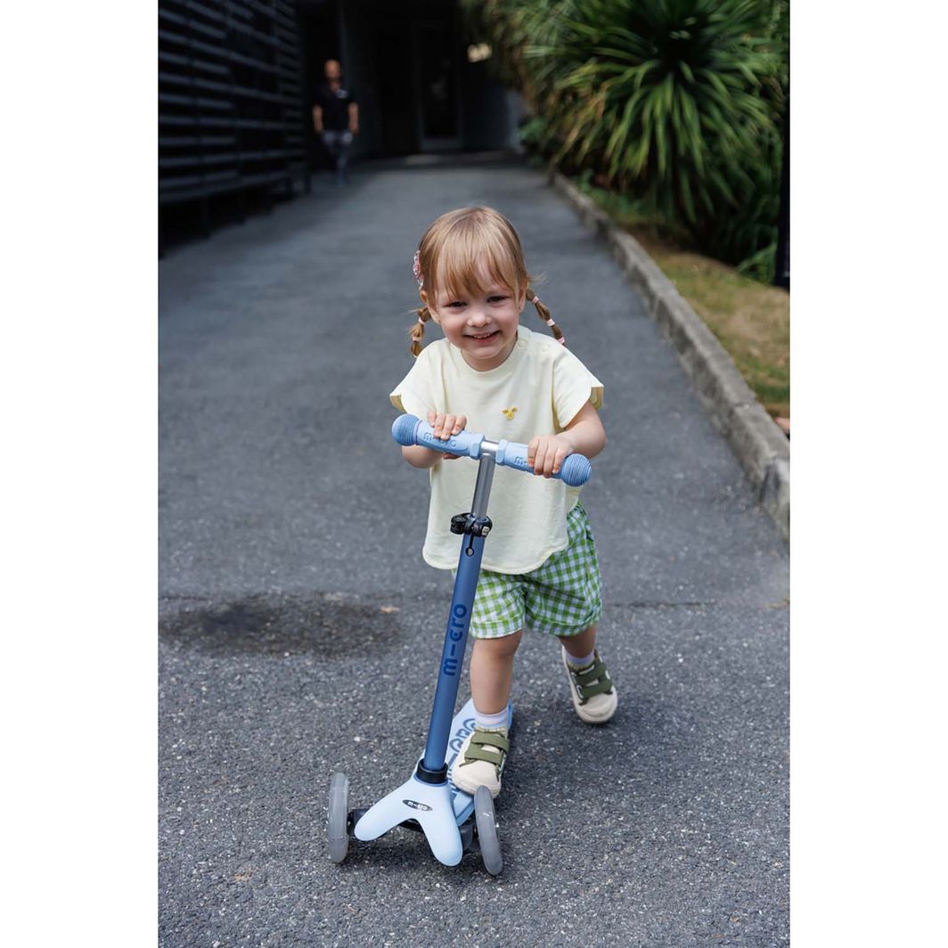 Micro løbehjul, Mini Deluxe LED, Rock & Go - Ocean Slate