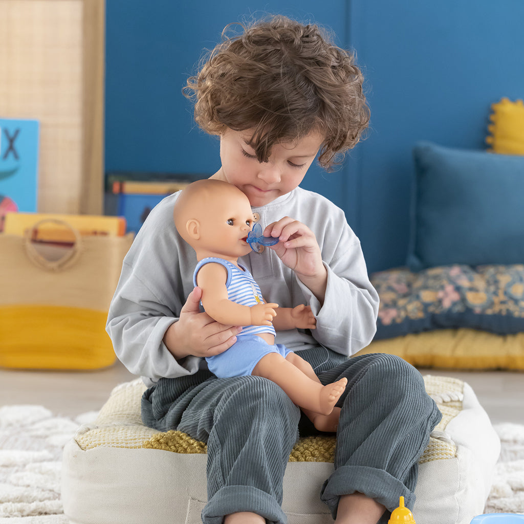 Corolle babydukke Mon Grand 36 cm, Paul - badedukke der kan drikke og tisse