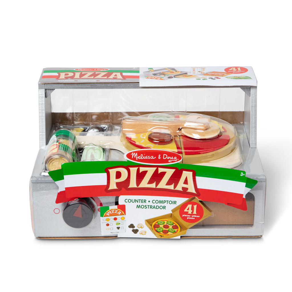 Melissa & Doug Legemad, Bag-selv pizza - 41 dele