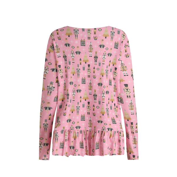Alma Pants Kids Nutcracker Bubblegum Bukser Fra Liberte Ami