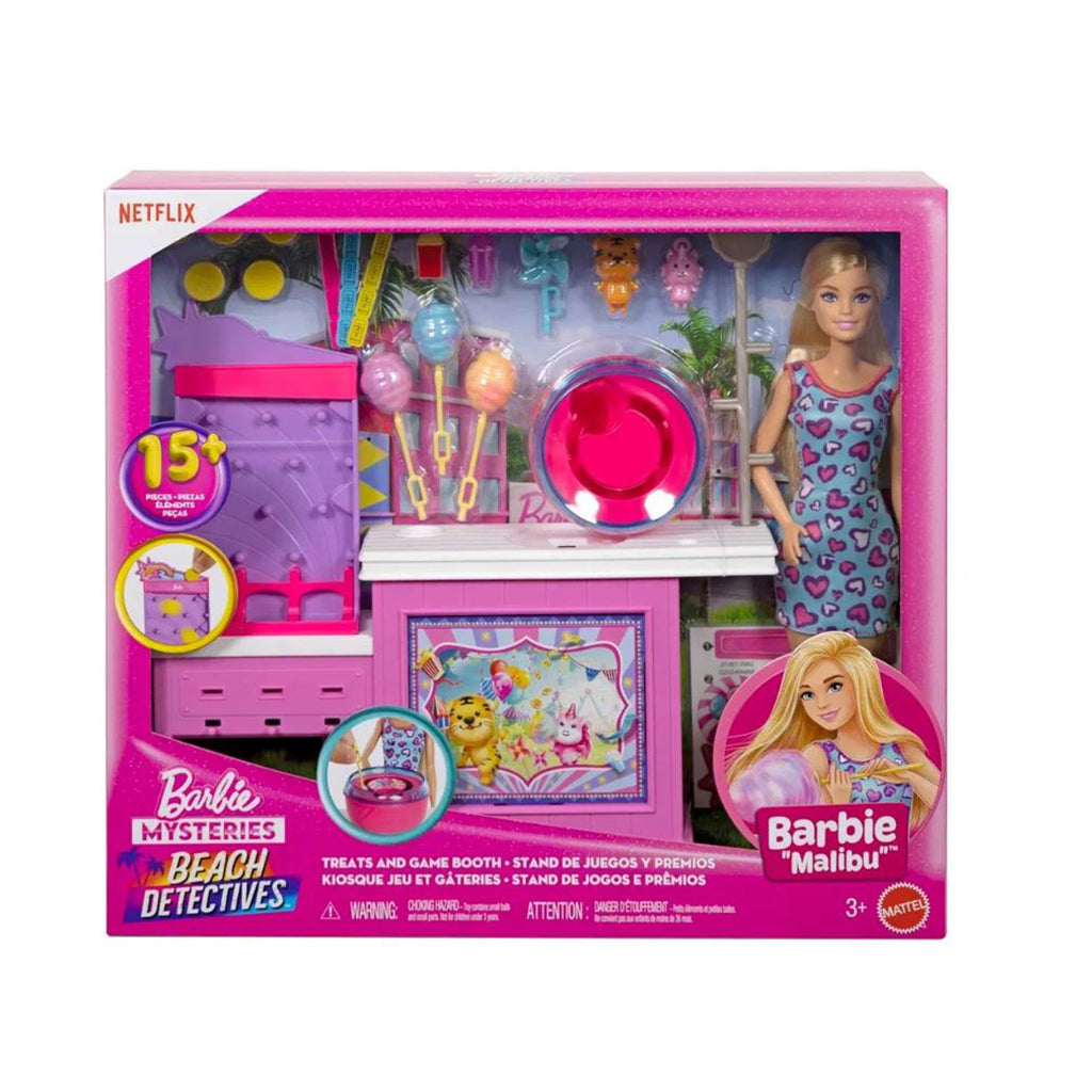 Barbie Mysteries, Candyfloss & Spil legesæt inkl 10 dele