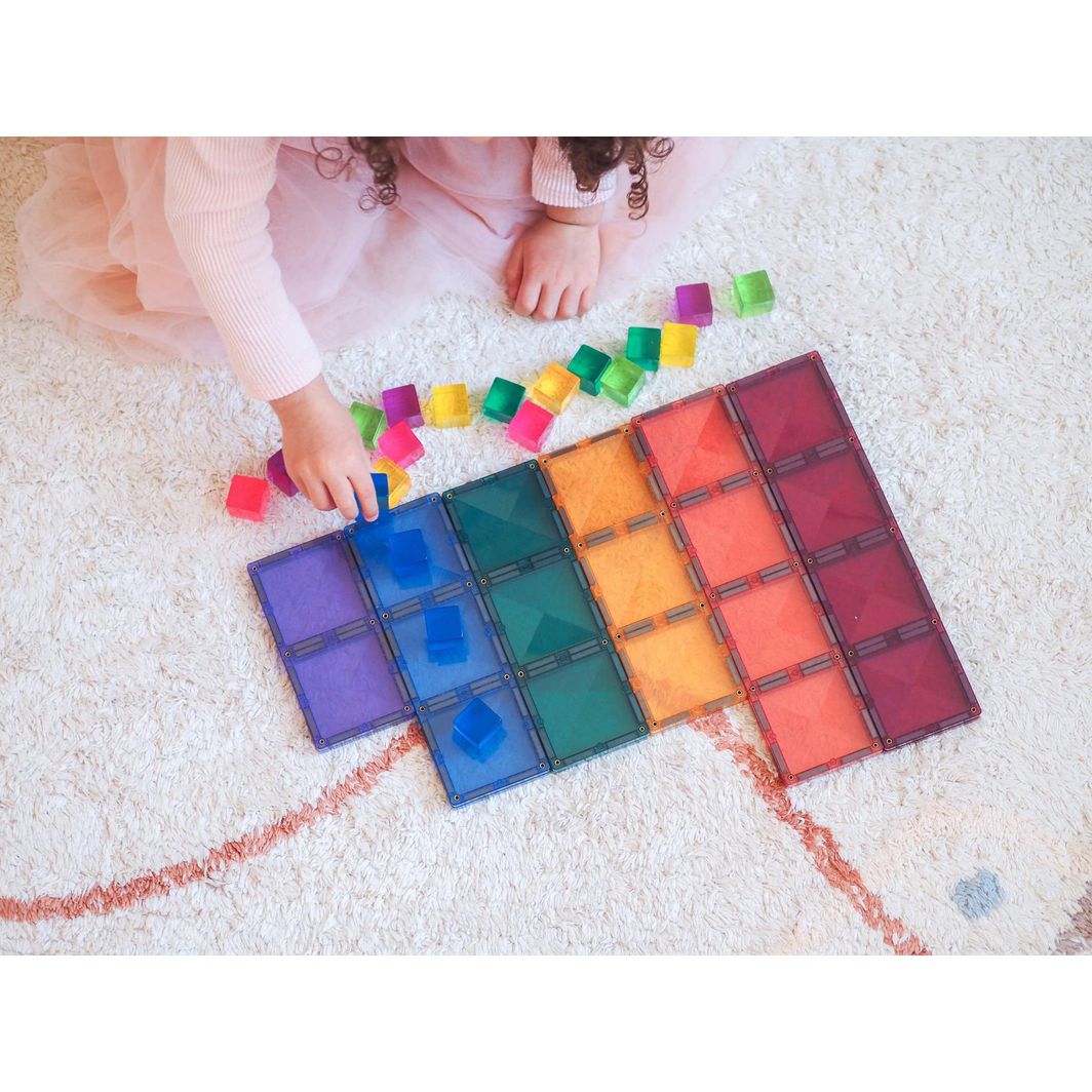 Connetix Ractangle Pack - magnetsæt 24 dele - pastel