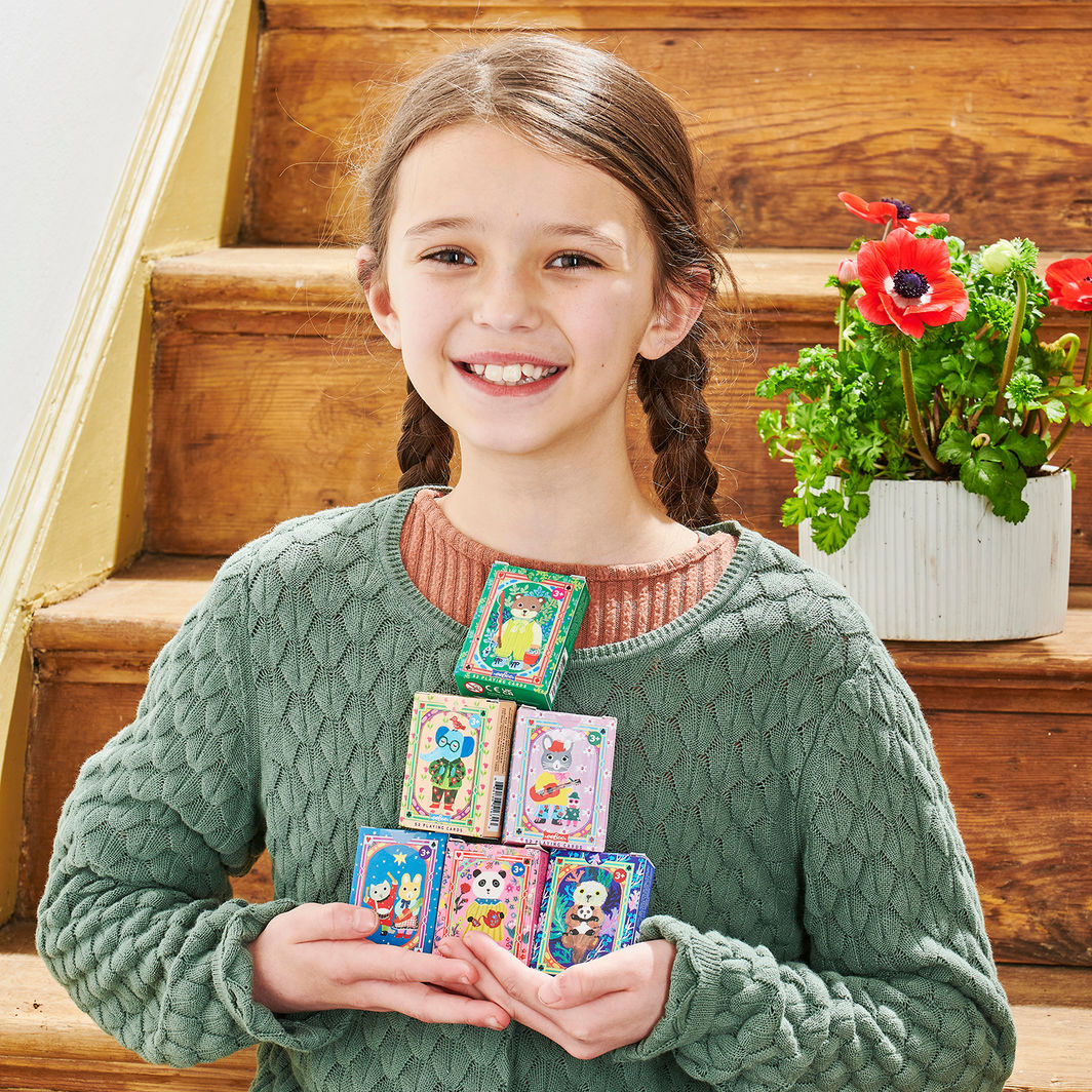 eeBoo Spillekort, Yumi Kitagish, 6 varianter - pris er for 1 stk.
