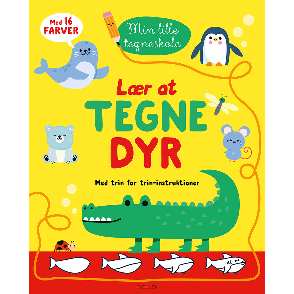 Lær at tegne dyr - med trin for trin-instruktioner