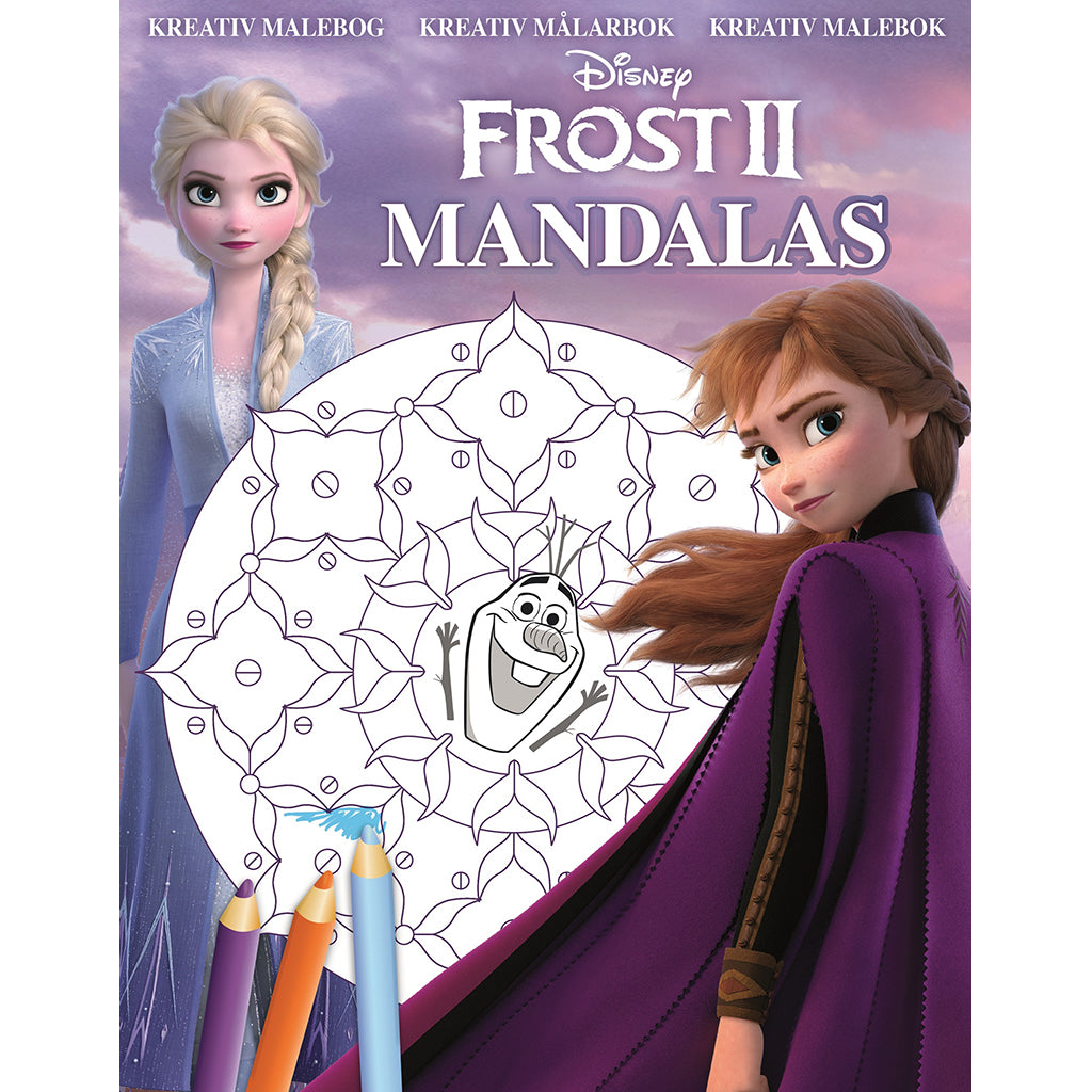 Mandalas Disney Frost 2 malebog