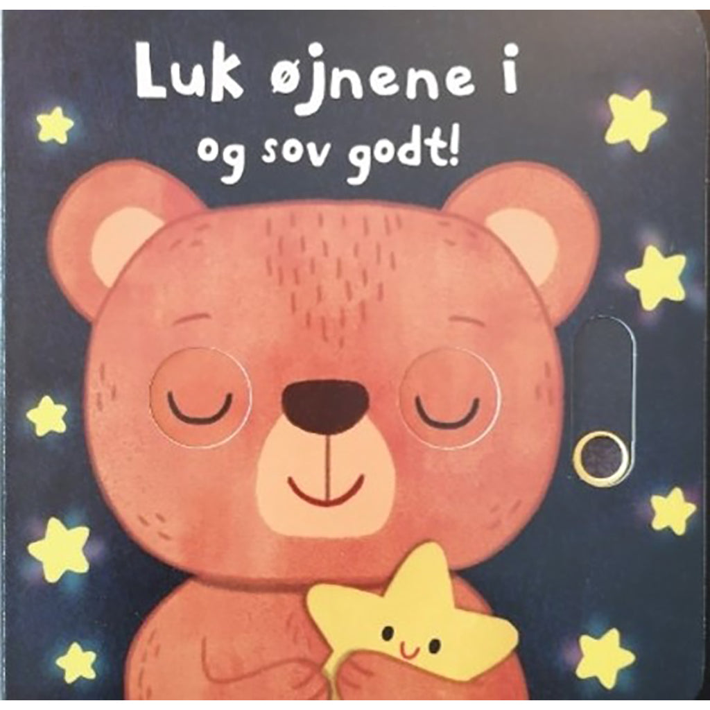 Forlaget Bolden, papbog - Luk øjnene i og sov godt!