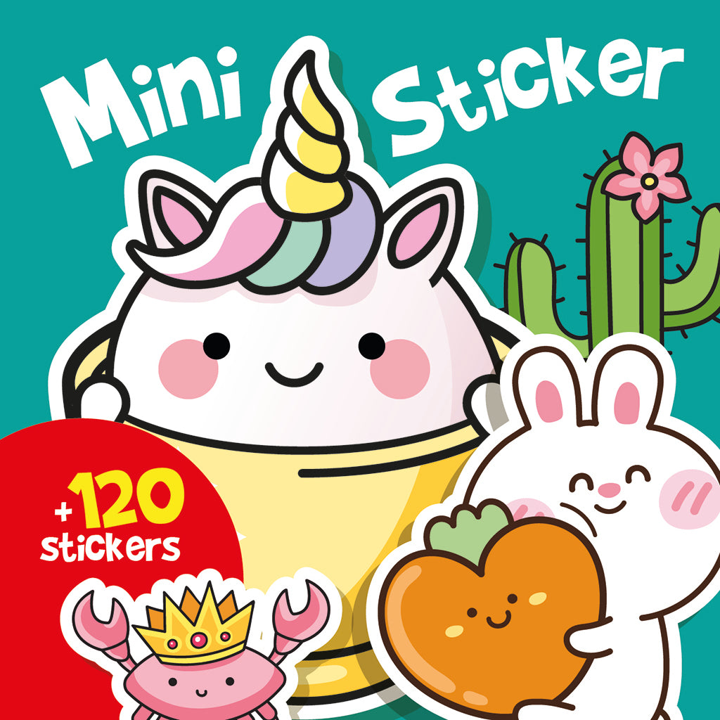 Snip Snap Snude mini-stickers, klistermærkebog - Manga