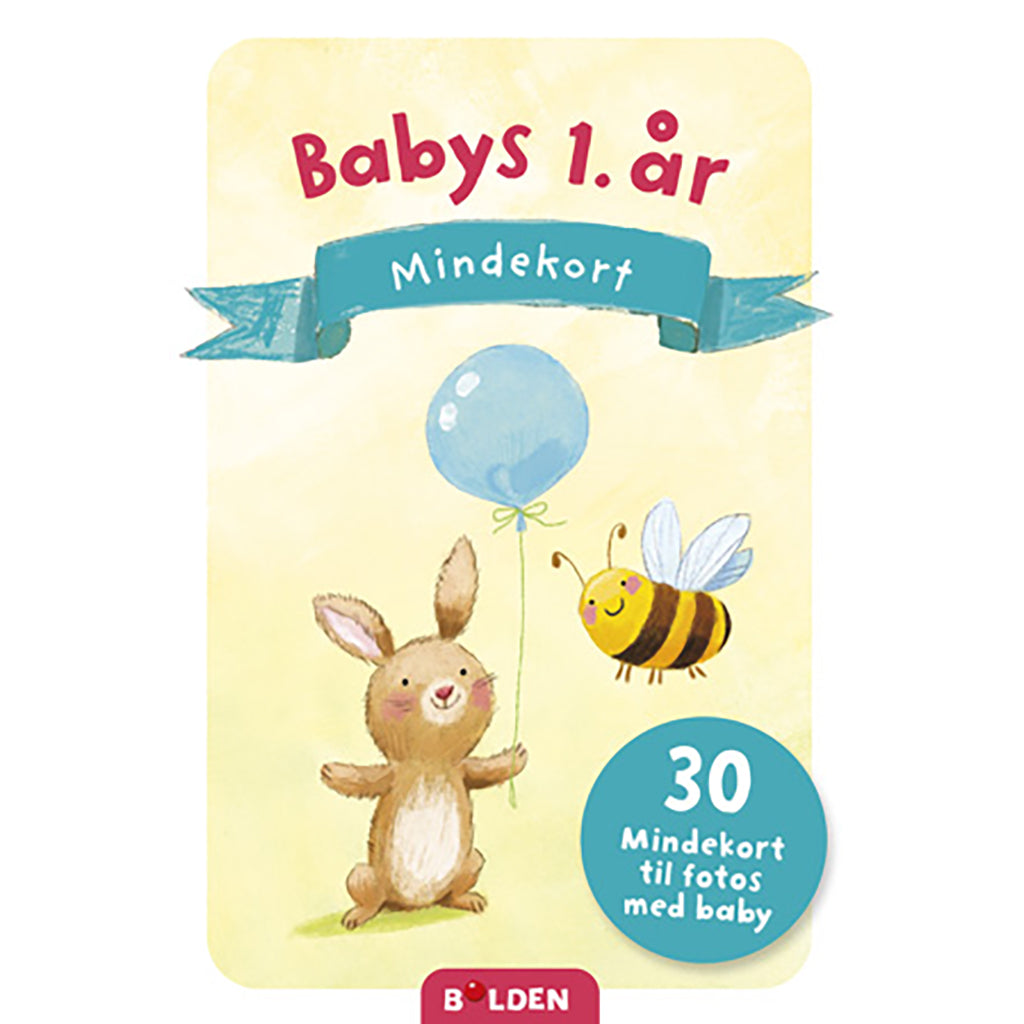 Forlaget Bolden, Babys første år – Mindekort