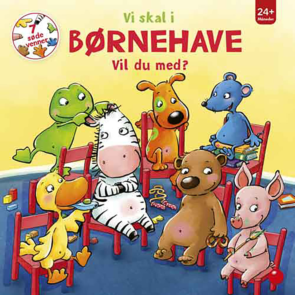 Forlaget Bolden, 7 søde venner: Vi skal i børnehave