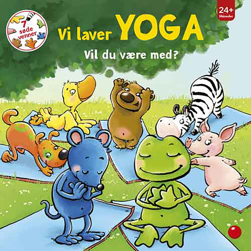 Forlaget Bolden, 7 søde venner: Vi laver yoga