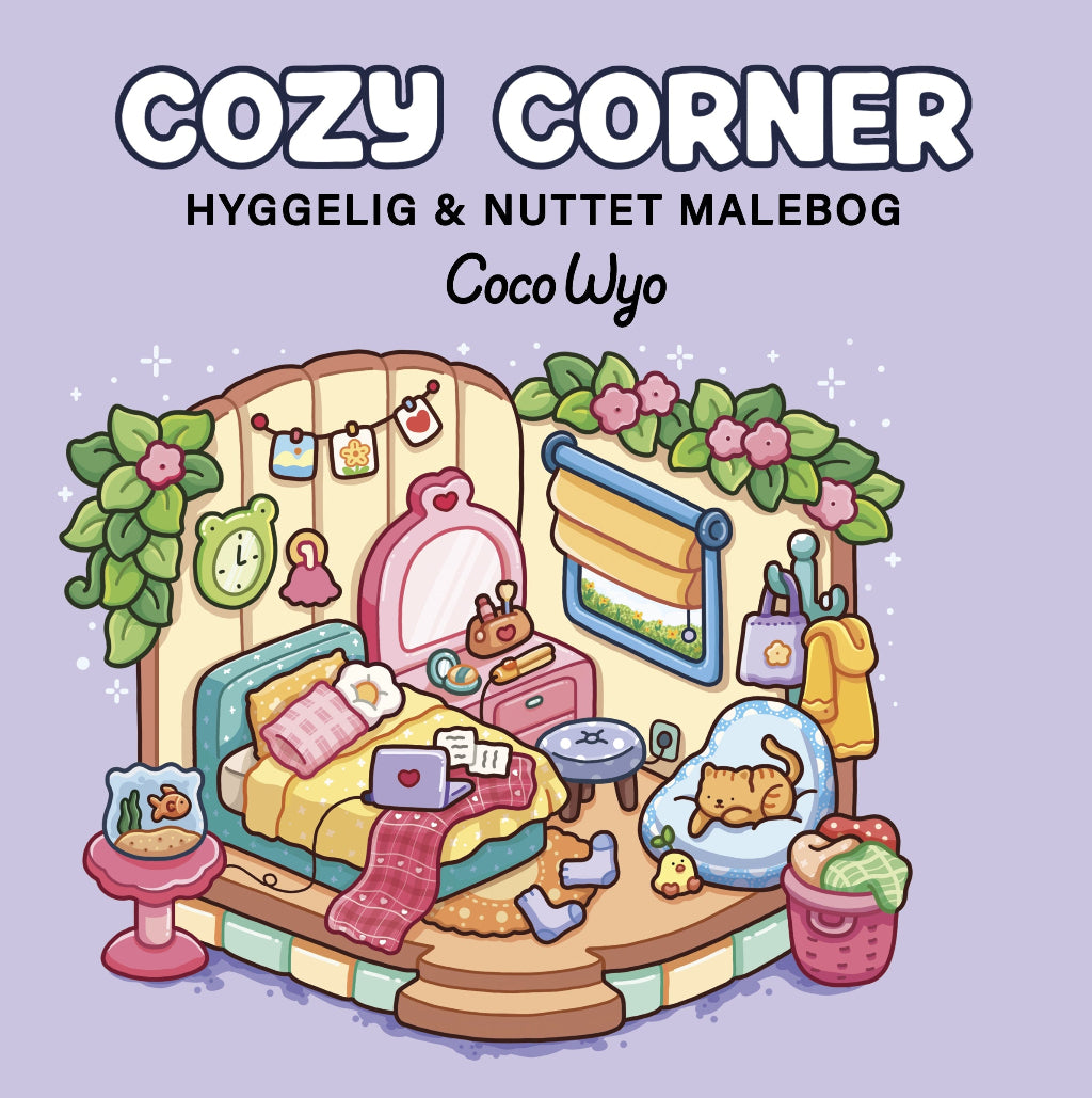 Cozy Corner, Cozy coloring - malebog