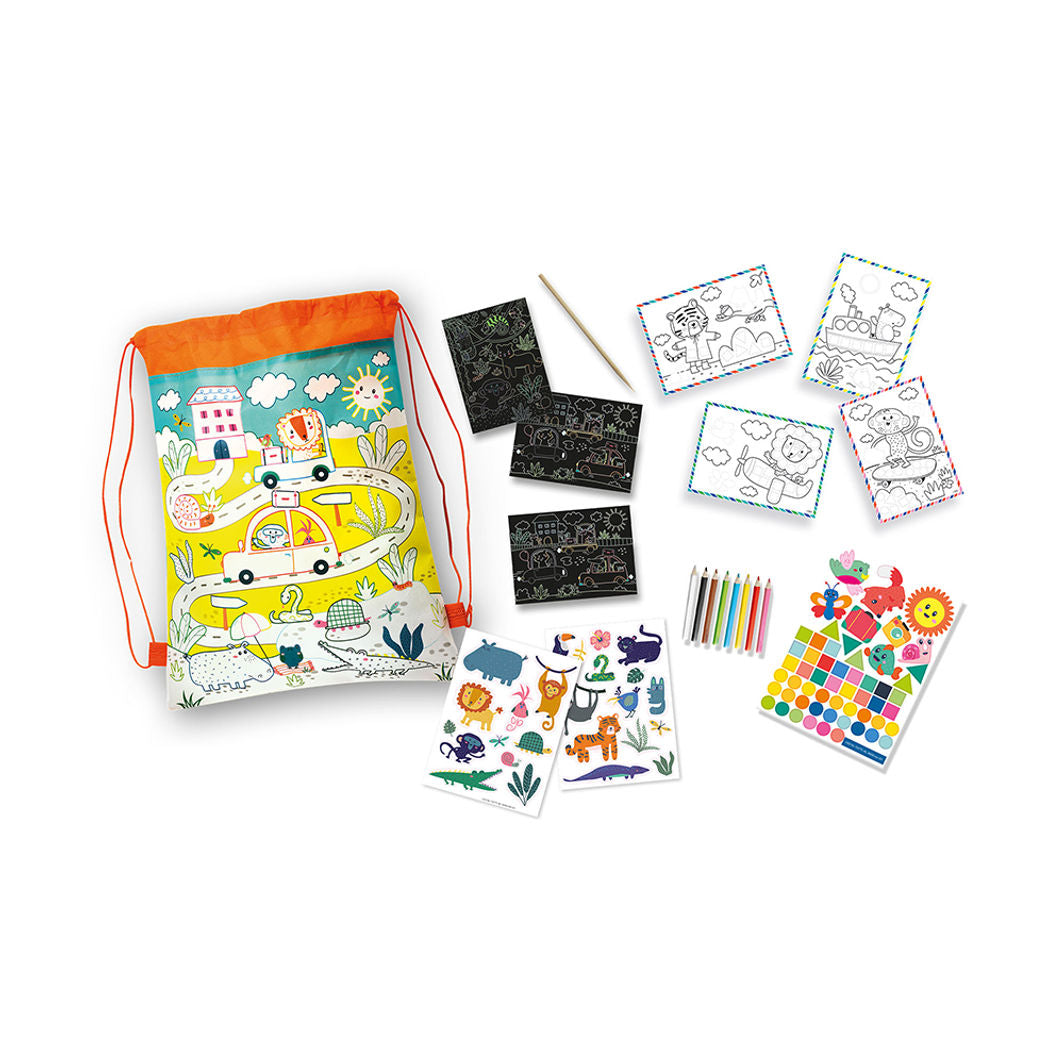 SES Creative, Rejseaktiviteter i rygsæk