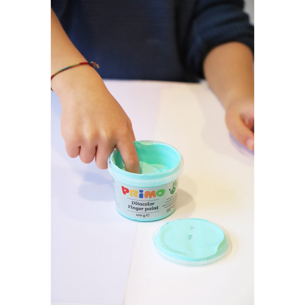 Primo Fingermaling 6 bøtter - Pastel