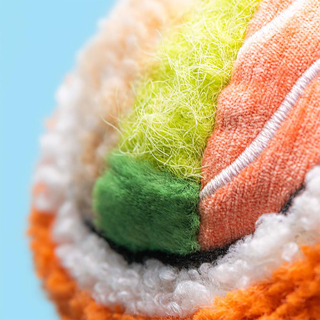 Jellycat bamse, Amuseables Codhi Californian sushi rulle - 9 cm