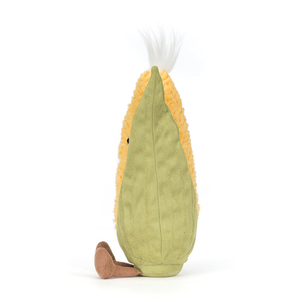 Jellycat bamse, Amuseables Sweetcorn - 27 cm
