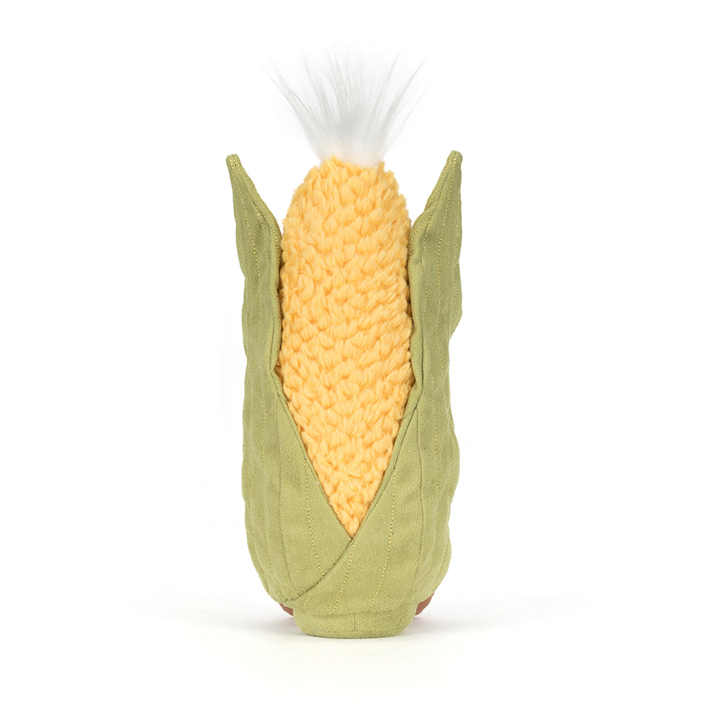 Jellycat bamse, Amuseables Sweetcorn - 27 cm