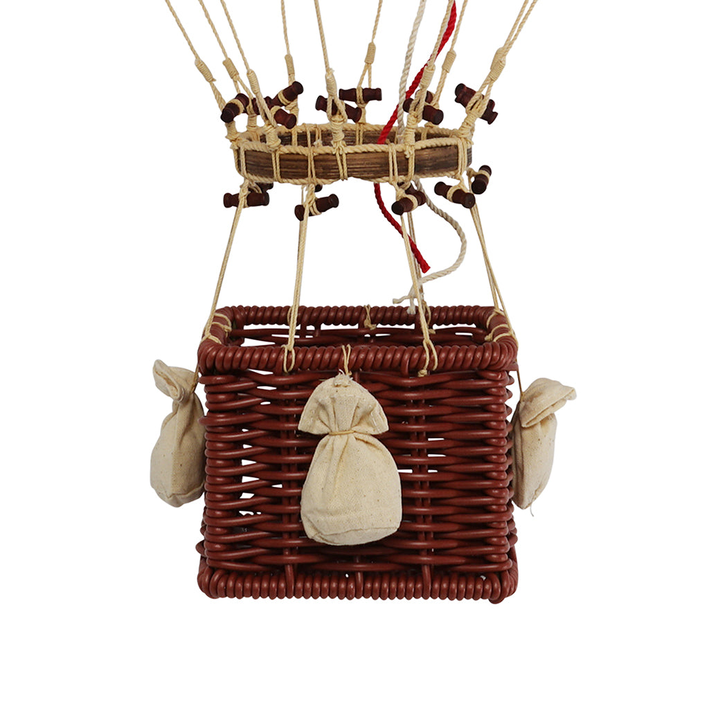 Luftballon, fløjlsblå - H: 56 x D: 32 cm