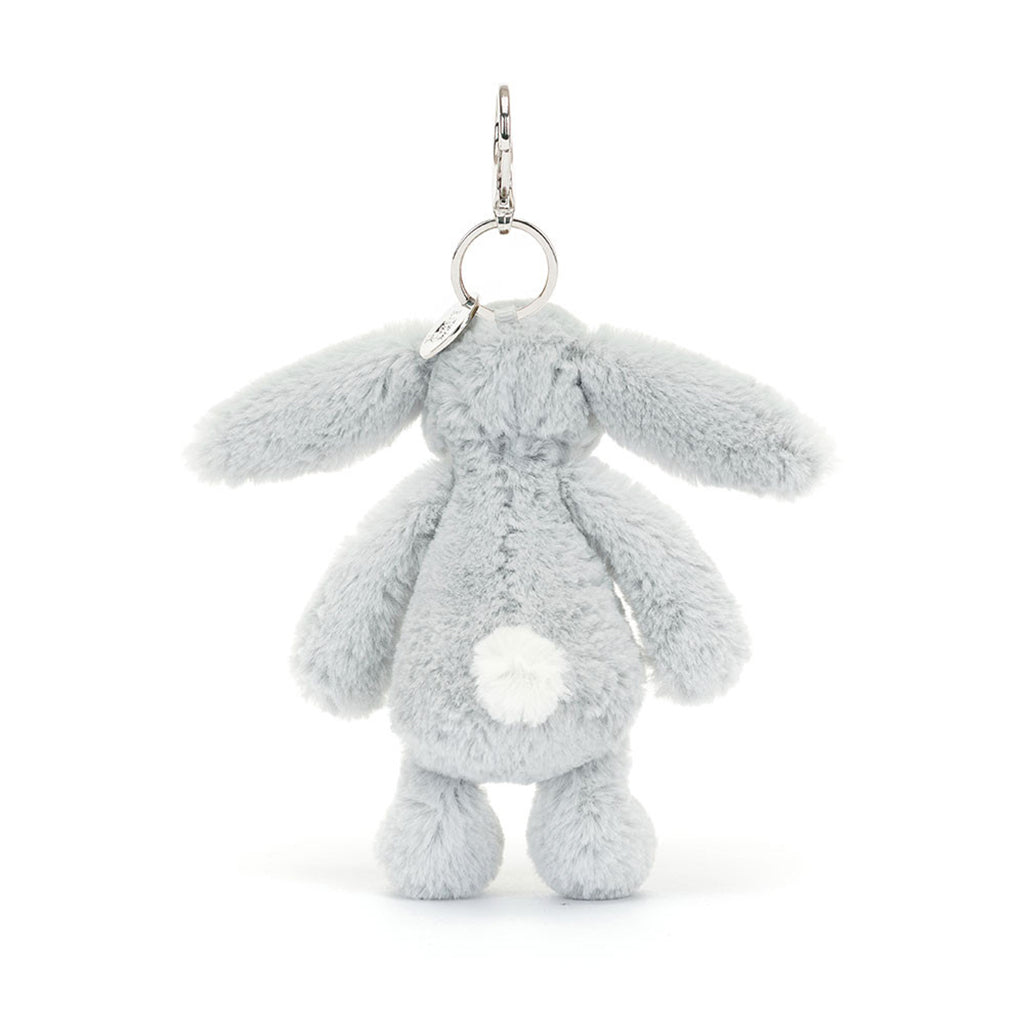 Jellycat nøglering, Bashful vedhæng til tasken - Silver