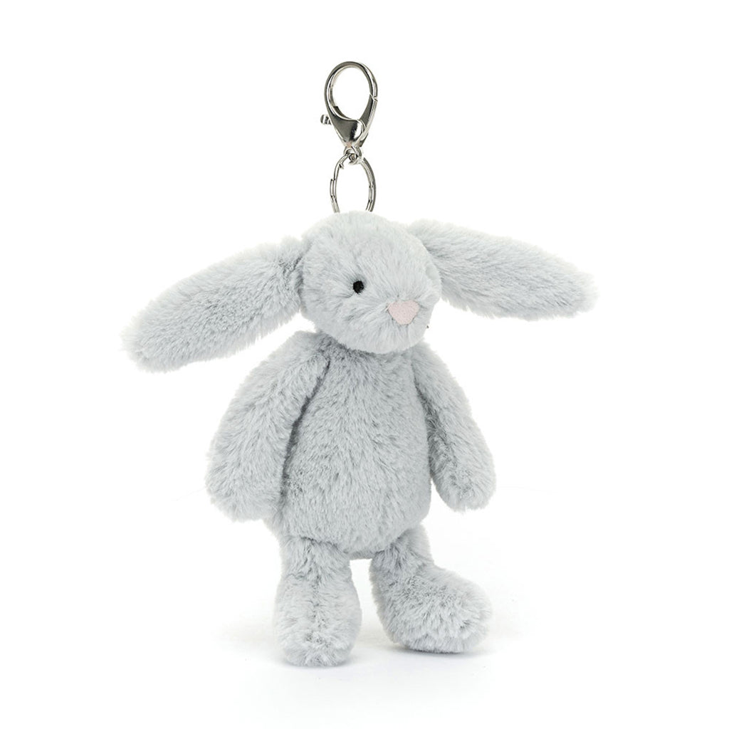 Jellycat nøglering, Bashful vedhæng til tasken - Silver