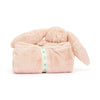 Baby Jellycat tæppe, Bashful kanin, blush - 56 cm