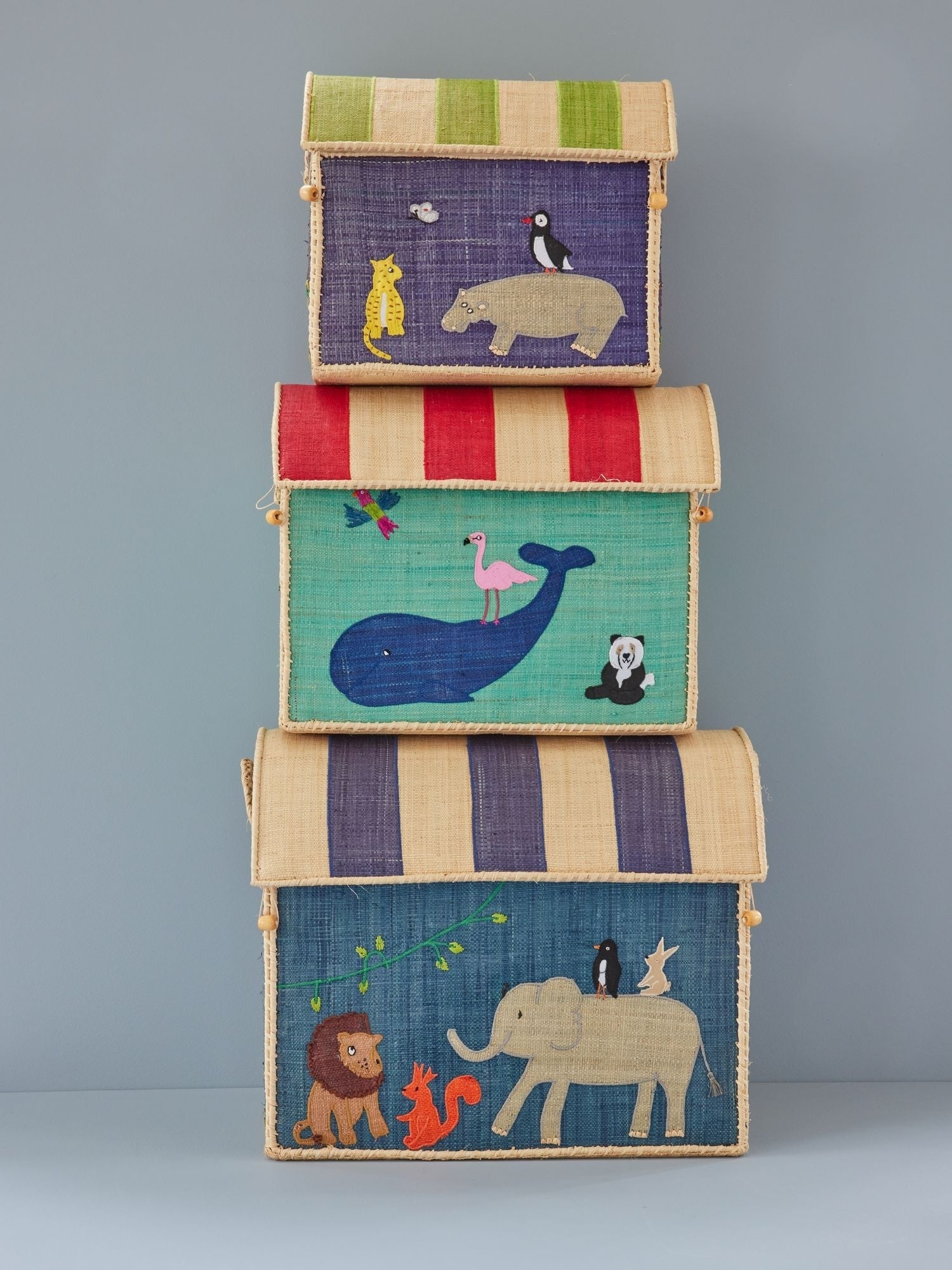 Rice kurvehus til opbevaring, Dyr