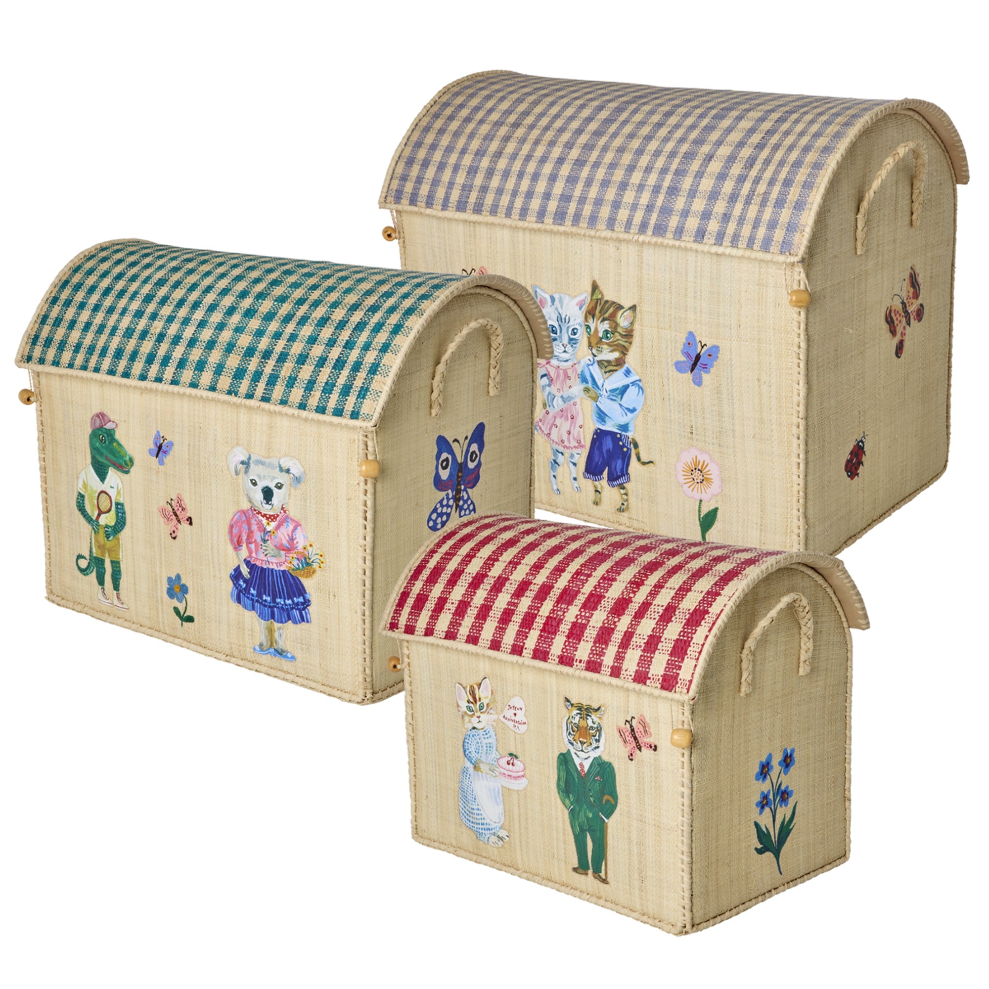 Rice kurvehus til opbevaring, Nathalie Lété Theme