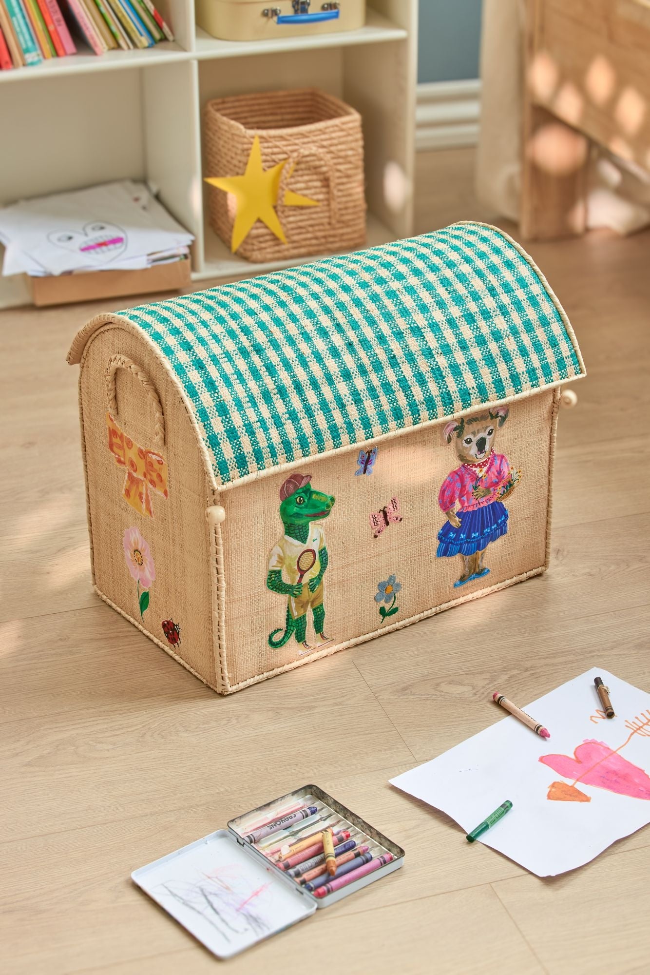 Rice kurvehus til opbevaring, Nathalie Lété Theme