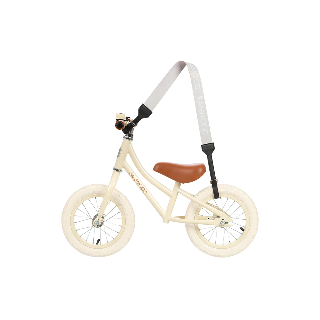 Banwood Carry strap, bærestop til skateboard, løbehjul og løbecykel - Cream