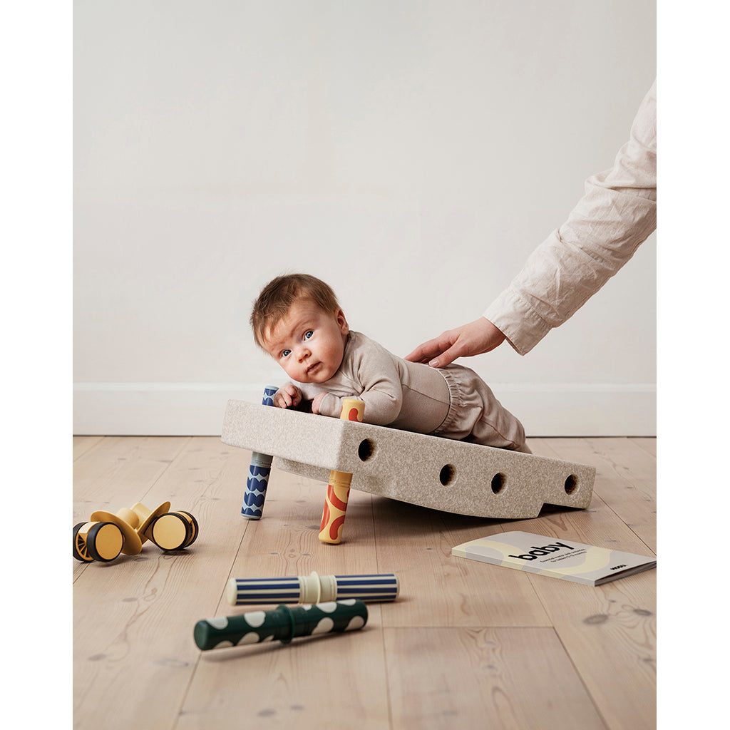 Modu Baby Motoriksæt, Sand grey/ Honey yellow