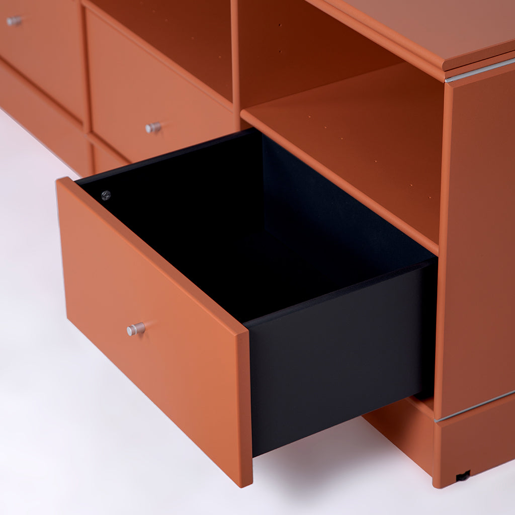 By Aulum Bailey Bænk, 117x49 cm - Rusty