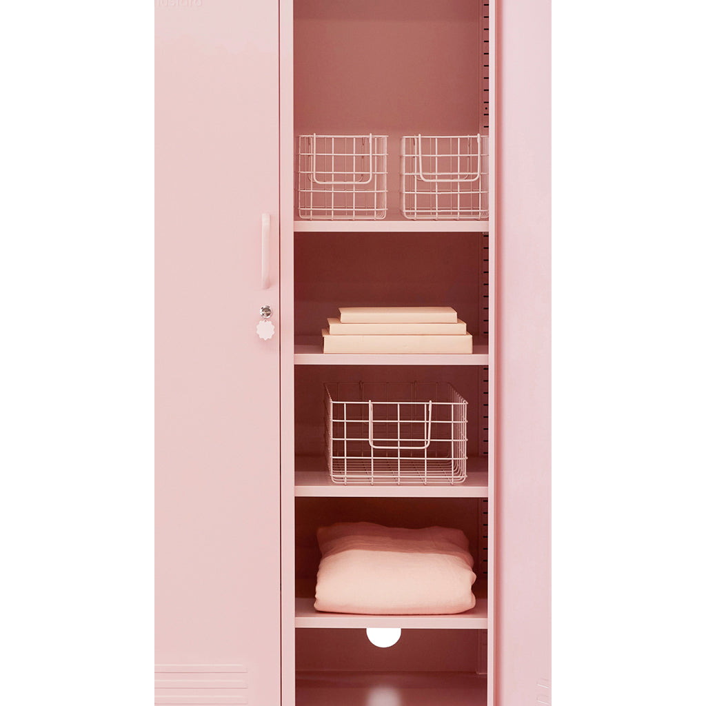 Mustard Made Baskets, sæt m. 3 trådkurve - Blush ORDRE EFTER 11/12-25 BLIVER FØRST LEVERET I JANUAR 26