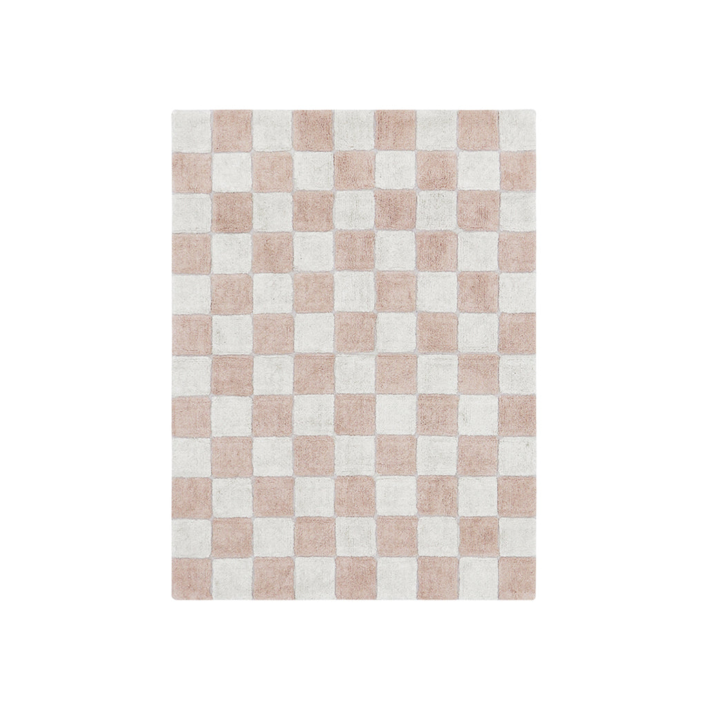 Lorena Canals vaskbart gulvtæppe, Tiles Rose - flere str.