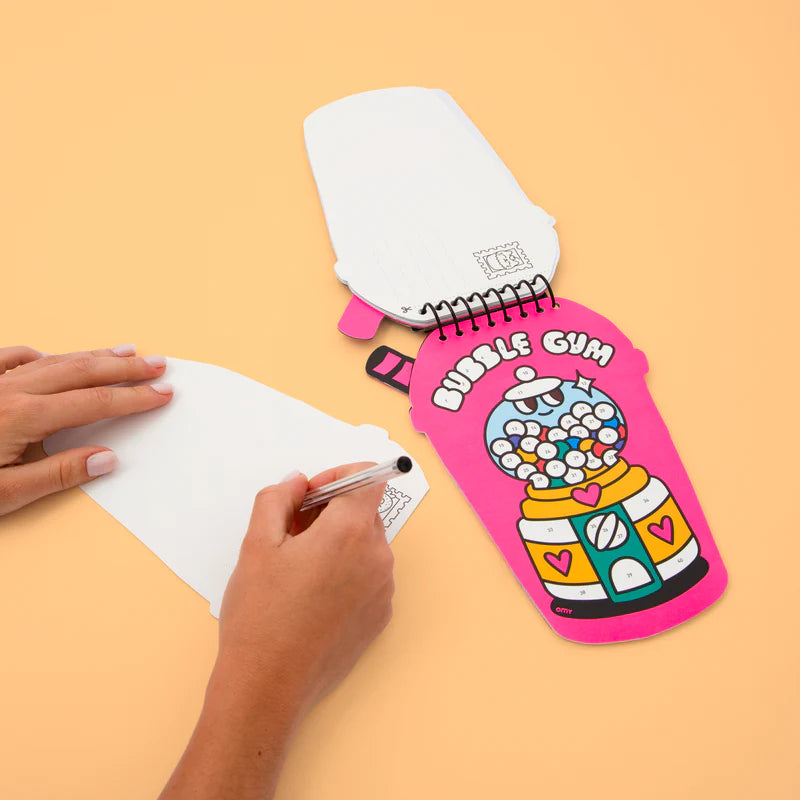 Omy aktivtetbog m 200 klistermærker, Bubble tea