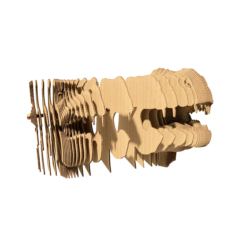 Cartonic 3D Puslespil, Saml-selv pap kunstværk - T-Rex