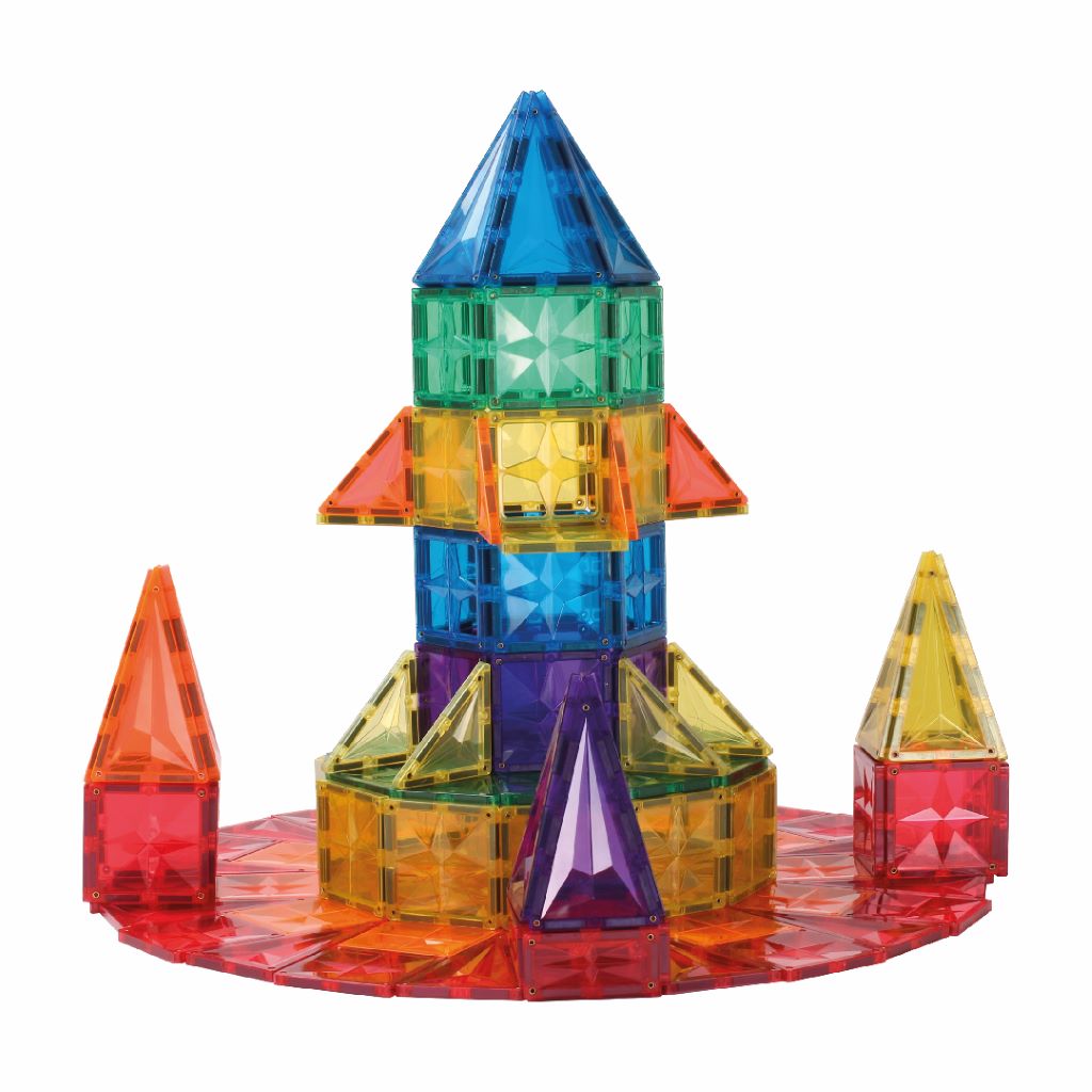 Cleverclixx Magnetisk byggeleg, Inventive Pack Intense - 110 pcs