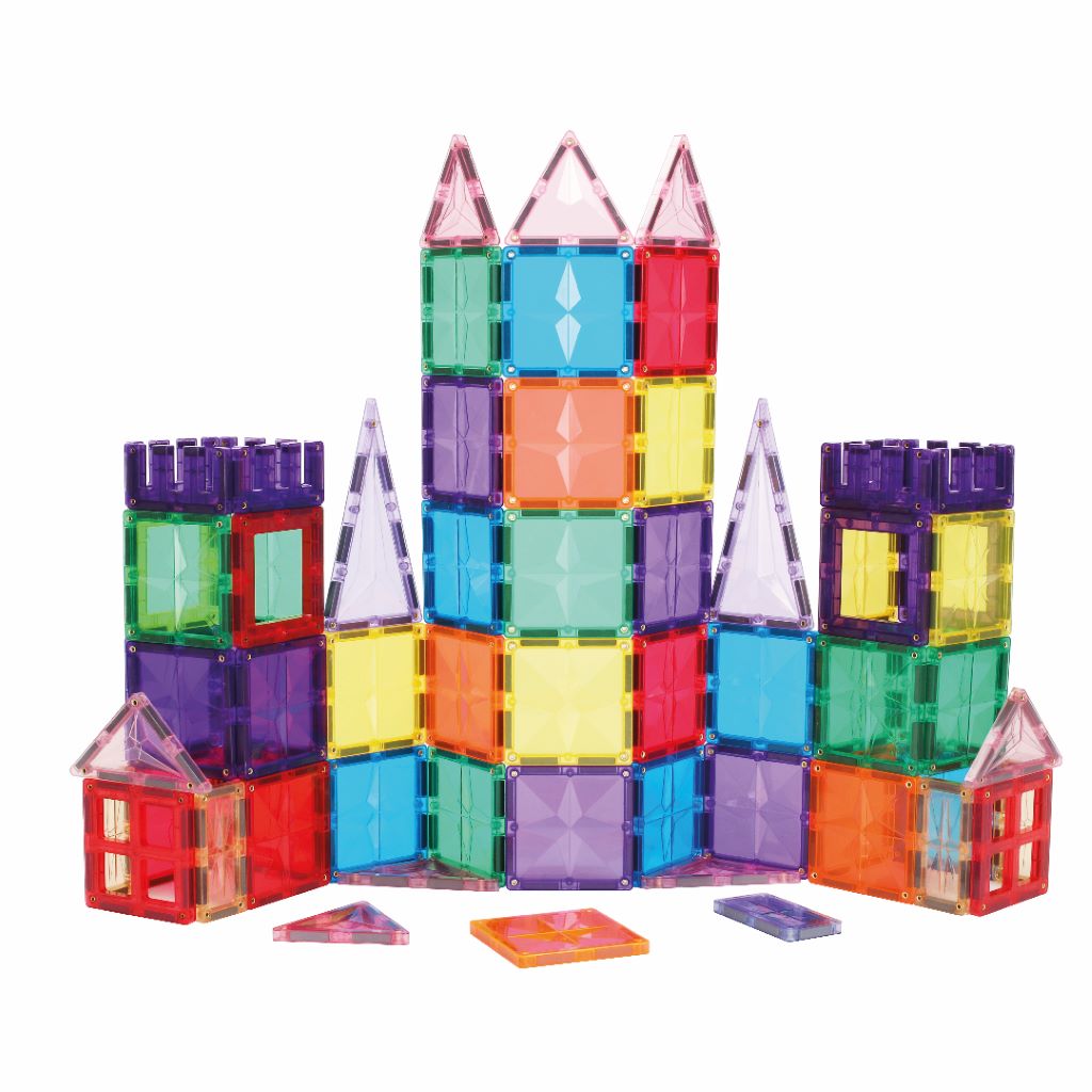 Cleverclixx Magnetisk byggeleg, Inventive Pack Intense - 110 pcs