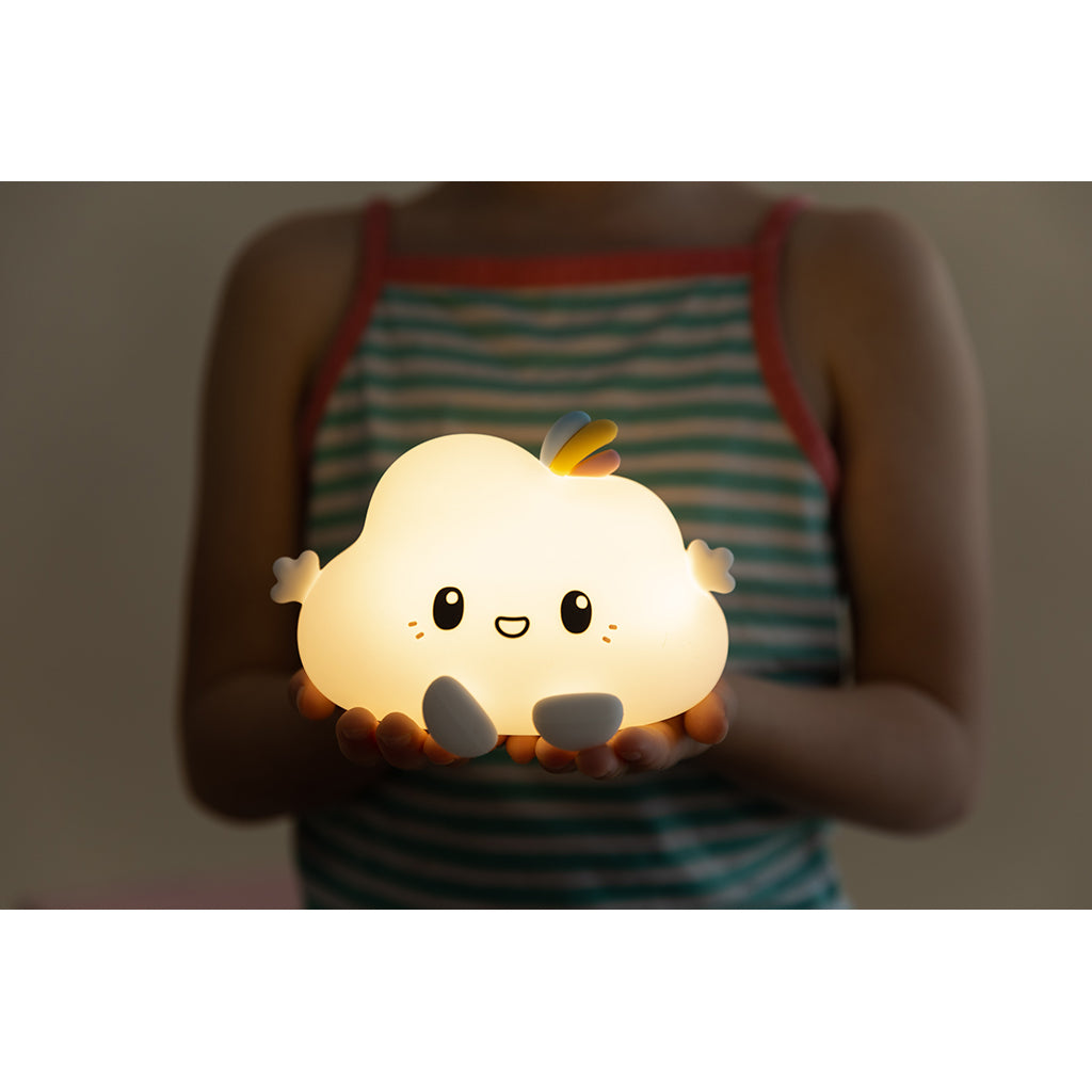 Little L. LED natlampe m fjernbetjening og flere lysindstillinger - Noa Sky