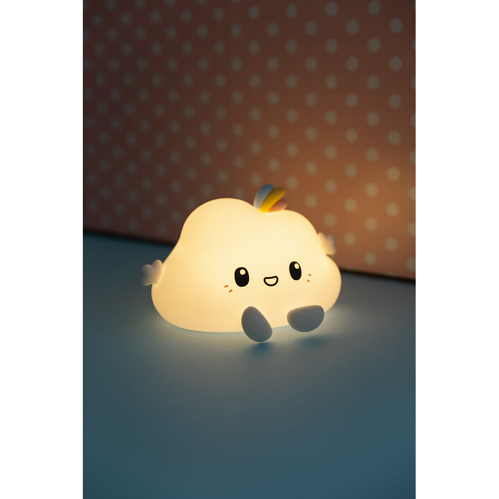 Little L. LED natlampe m fjernbetjening og flere lysindstillinger - Noa Sky