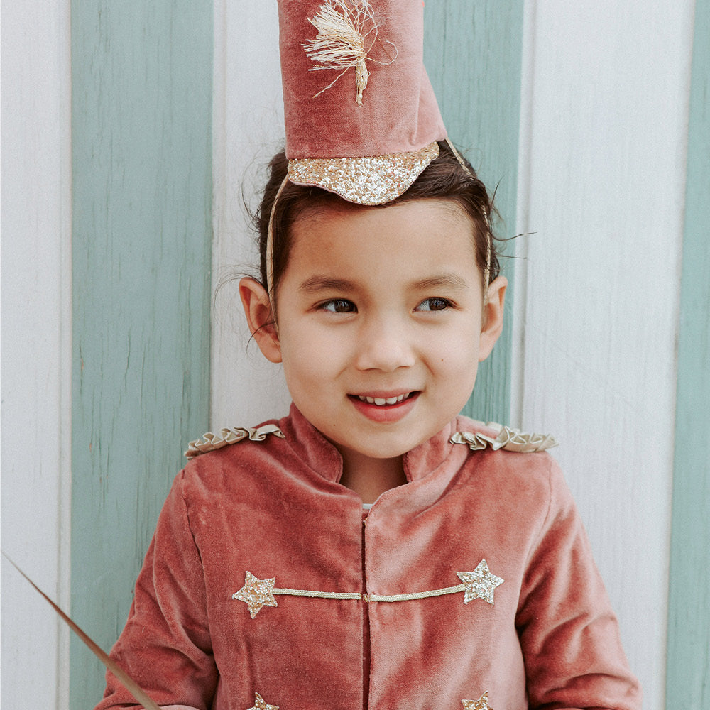 Meri meri kostume, Rosa nøddeknækker - Str. 3-6 år