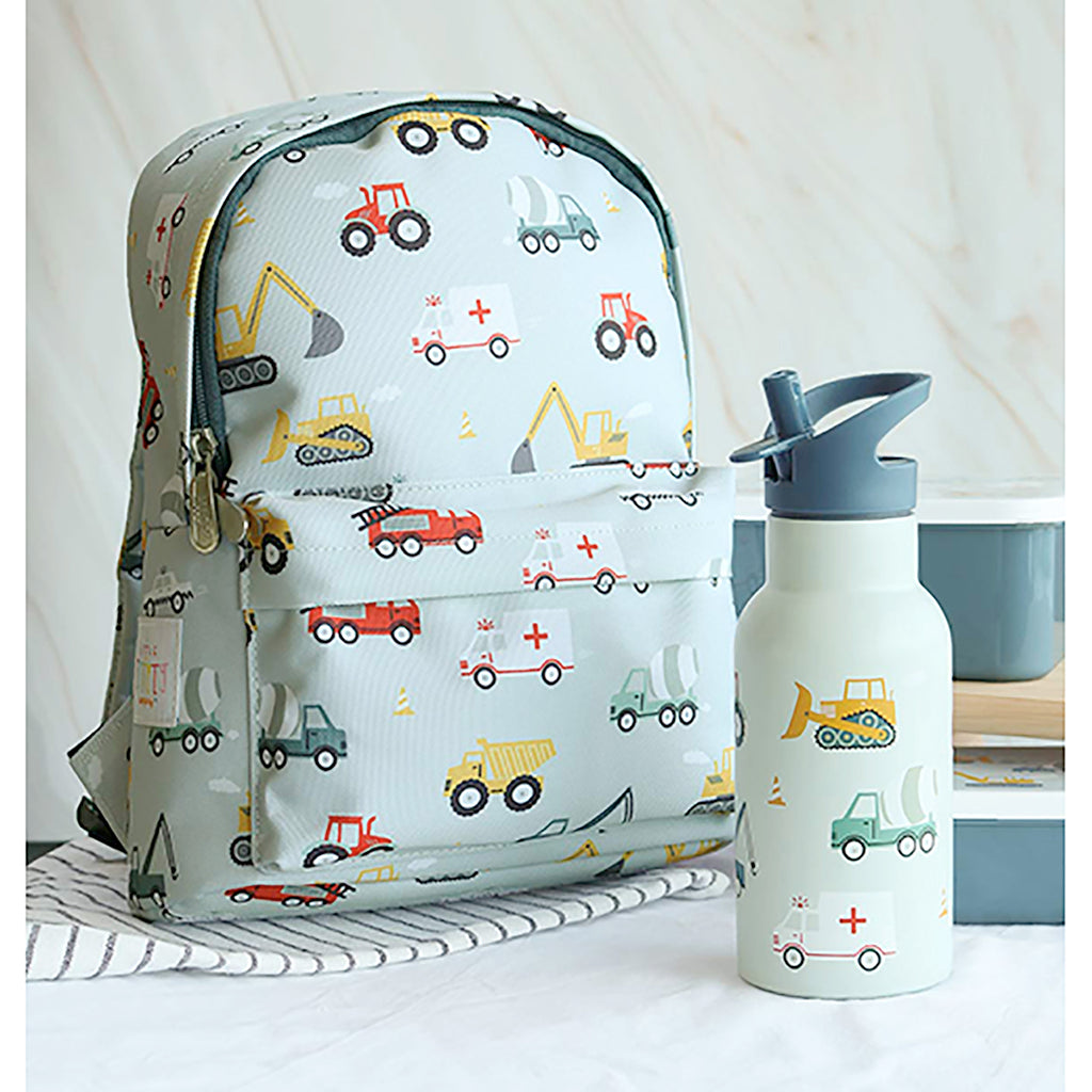 A little lovely company drikkedunk i rustfrit stål, Køretøjer